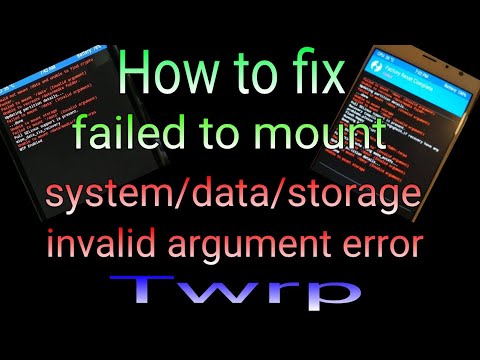 Begini lho! Caranya atasi masalah Failed To Mount System (Invalid Argument) pada InFocus M210 via TWRP