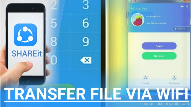 Mengenal Transfer File via Wifi di InFocus M210 Menggunakan ShareIt Versi Baru