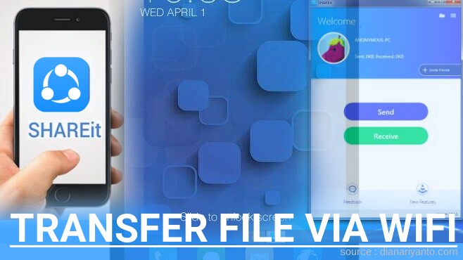 Mengenal Transfer File via Wifi di InFocus M330 Menggunakan ShareIt Versi Baru